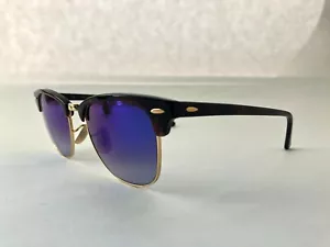 Ray Ban Clubmaster RB3016 Sunglasses 3016 Sun Glasses Aviator Unisex Frame 9907Q - Picture 1 of 7