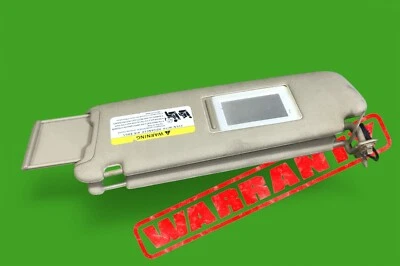 2007-2015 Audi Q7 frontal esquerdo duplo visor solar espelho de sombra fabricante de equipamento original - Imagem 1 de 4