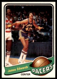 1979-80 Topps Basketball Card James Edwards Indiana Pacers #113