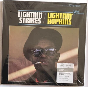 Lightnin Hopkins Lightning Strikes Acoustic Sounds Vinyl Record New Sealed - Picture 1 of 9