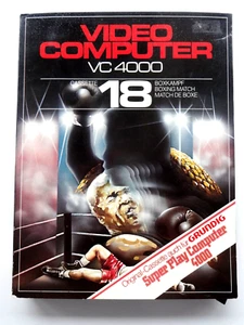 INTERTON VC 4000 CASSETTE 18 BOXKAMPF BOXING MATCH GRUNDIG PLAY VIDEO COMPUTER - Imagen 1 de 20