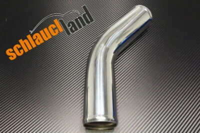 L-STYLE Edelstahl-Bogen 45° V2A Größen 13-200mm *** Rohr Bogen Rohrbogen Grad - Bild 1 von 3