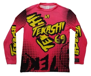 Tekashi 6ix9ine S Long Sleeve Pink Shirt Limited Edition Grillz Made in USA - Picture 1 of 12