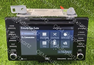 Toyota Sienna 2018-2020 JBL Gracenote XM HDradio GPS navigation unit 86140-08210 - Picture 1 of 21
