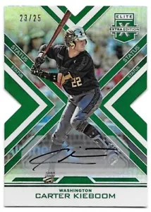 Carter Kieboom Bowman Chrome Refractor Elite Auto Topps Debut Heritage Nationals - Bild 1 von 14