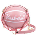 Sac de basket-ball rose pu fille mini portefeuille pour femmes sac à main