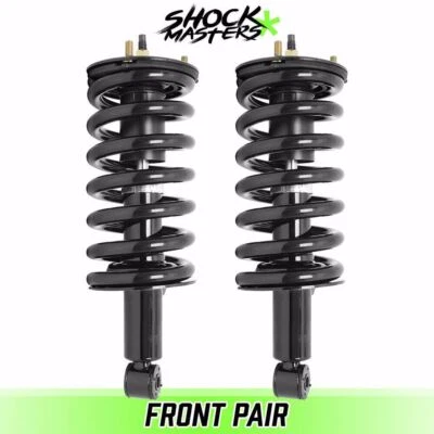 Front Pair Complete Strut & Coil Spring Kit for 2004-2014 Nissan Titan RWD Foto 1 de 4