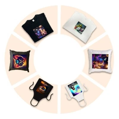 20PCS A4 Heat Transfer Paper for T-Shirts & Cups - Sublimation Ready - Image 1 of 4