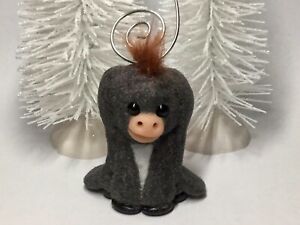 Nestor The Long Eared Donkey Christmas Tree Ornament By Aaron Matthies Custom