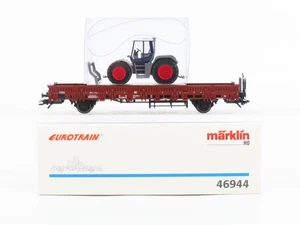 Coche plano escala HO Marklin 46944 DB Deutsche Bahn con tractor  - Imagen 1 de 12