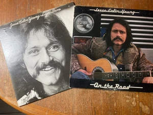 2 Jesse Colin Young LP's Light Shine (1974) & On The Road (1976) Vinyl - Picture 1 of 13