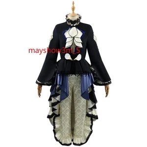 Black Butler Ciel Cosplay Costume Women Girl Black Dress Anime Halloween Outfit - Picture 1 of 10