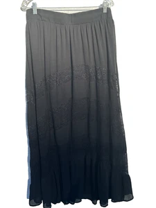 Maxi Falda Torrid Para Mujer 2X Dobladillo Alto Bajo Forrada de Gasa Capricho Boho Festival - Imagen 1 de 9