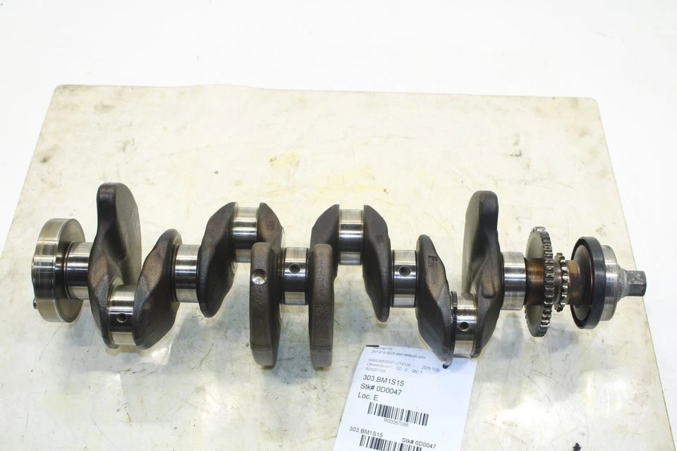 BMW 328i xDrive SULEV 2013-2016 2,0 L AWD motor cigüeñal 99 k 11217640165 Foto 1 de 4