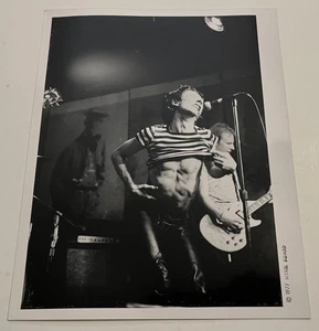 The Dead Boys Original 1977 8x10 Original Live Concert Photo Mykel Board - Picture 1 of 4