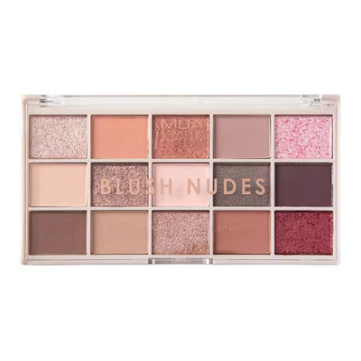 MUA 15 Shade Eyeshadow Palette Blush Nudes - Image 1 of 2