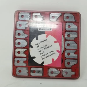 CRAFTSMAN Holzbearbeitung Formkopf Schneider 18 Klingen Bit Set #9-32003 + Koffer - Bild 1 von 5