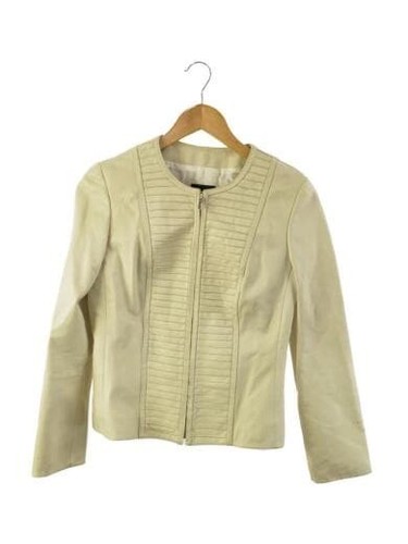 LOEWE Giacca in pelle Blouson 38 Pelle di pecora CRM Plain