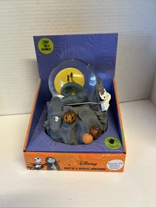 Disney Pesadilla antes de Navidad esto es Halloween globo de nieve Jack n Sally - Imagen 1 de 5