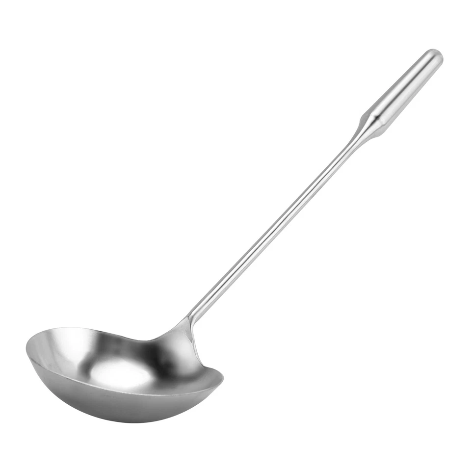 Mestolo Per Zuppa, Spatola Per Wok, Cucchiaio Per Pala Con Manico Più Lungo4820 - Immagine 1 di 1