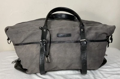 Bolso de Lona y Cuero Colección John Varvatos $1598 Foto 1 de 4
