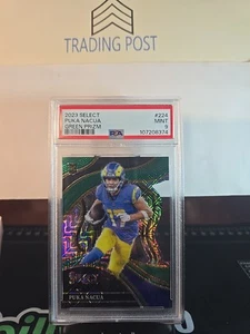 Select Puka Nacua # 224 Courtside Prizm Rams 2023 verde (troquelado pop 1) 1/5 - Imagen 1 de 4