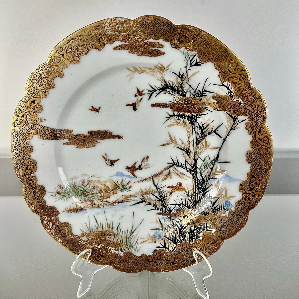 陶瓷古董原始1850-1899 年日本盘子| eBay