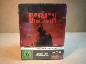 The Batman 2022 4K Ultra HD Blu-ray Steelbook Cover A Amazon exklusiv | uhd - Bild 1 von 5