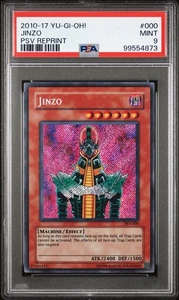 2010-2017 YU-GI-OH! JINZO - PSA 9 PHARAOH'S SERVANT REPRINT - Picture 1 of 2
