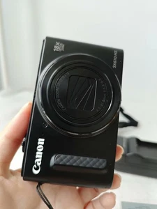 Canon SX610 HS Black-1080p Video, Wi-Fi, 18x Zoom, Verified, English, Daily Use - Picture 1 of 6