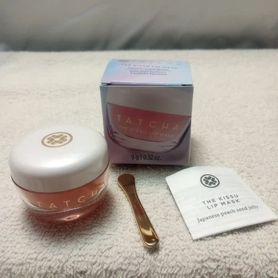 TATCHA The Kissu Lip Mask  0.32oz / 9g  Japanese Peach Lip Jelly - Image 1 of 4