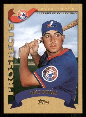 2002 Topps Traded Gold #T150 Eric Miller /2002 - Image 1 of 2