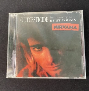 Nirvana Outcesticide CD In Memory Of Kurt Cobain BMCD14 Blue Moon Recs 1994 Rare - Foto 1 di 8