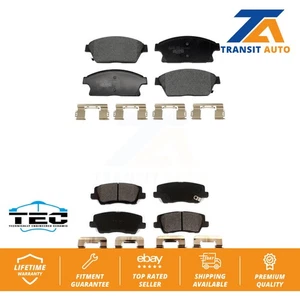 Front Rear Ceramic Brake Pads Kit For Cadillac ATS KTC-100786 - Picture 1 of 9
