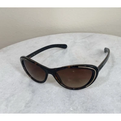 香奈儿 6039 玳瑁猫眼太阳镜 意大利 — 第 1/4 张图片