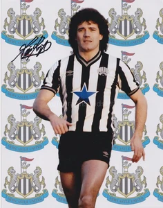 Foto autógrafa firmada a mano por Kevin Keegan 8x10 Inglaterra Newcastle Toon Army (B) - Imagen 1 de 2