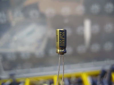 Panasonic - FC Series - Radial Electrolytic Capacitors - 50v 22uF - 10 Pieces