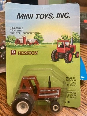 Mini Toys Inc 1/64 Hesston 130-90 with duals #7211 - Image 1 of 2