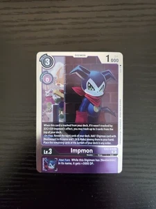 Digimon Digital Hazard - Impmon - Rare - EX2-039 R - Bild 1 von 2