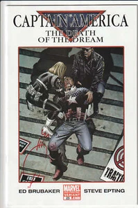 Capitán América #25 2da variante impresa 2007 firmada por Joe Quesada en muy buen estado/nuevo - Imagen 1 de 2