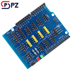 Prototype Sensor Shield Sensor Expansion Board Robots Shield for Arduino UNO R3 - Picture 1 of 2