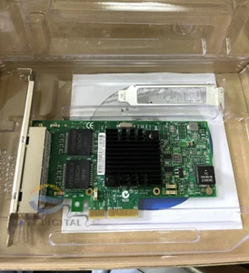 Intel I350-T4V2 Gigabit PCIe x4 Ethernet Adapter NIC Network Quad Ports Card - Picture 1 of 3