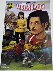 Voracious Feeding Time #1, Kickstarter Exclusive, Very Rare. Signed X 2 - Picture 1 of 12
