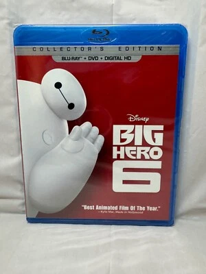 Disney’s Big Hero 6 (Blu-ray+DVD,2015) Collector’s Edition *NEW, FREE SHIPPING* - Image 1 of 2