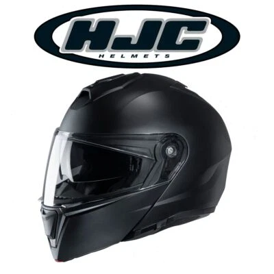 HJC i90 / i90 PLUS Modular Motorcycle Helmet - Semi-Flat Black - CHOOSE SIZE - Изображение 1 из 4