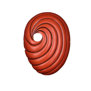 Resin Mask Adult size Cosplay Suitable for Tobi Madara Fancy Dress Halloween - Picture 1 of 4