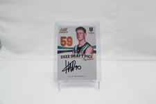 2023 AFL Select Legacy Draft Pick Signature Copper Kyle Marshall 147/175 Port