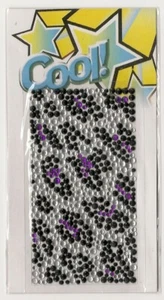 Cool ! - Autocollant Bling - Noir/Violet - 2,0" x 3,5" - Neuf - Photo 1 sur 3
