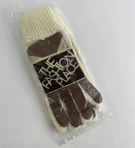 Vintage NOS Gloves Sears Women One Size Prop Acrylic Sweater Retro 80’s Look - Picture 1 of 5
