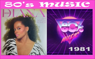 Diana Ross - Why Do Fools Fall In Love -1981 - Gateford - Image 1 of 4